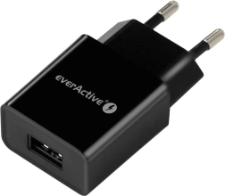 Hálózati töltő 1× USB 12 W 2,4 A everActive