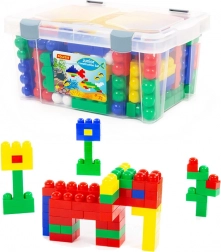 építőkészlet bőröndben – 159 darab