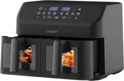 forrólevegős dupla fiókos fritőz 2×4,5 l 2000 W MAESTRO MR-758