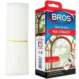 BROS rovarháló ablakra 150 × 180 cm – Fehér