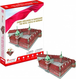 3D puzzle Lengyelországi királyi vár, 105 darab
