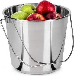 Rozsdamentes élelmiszeripari vödör 8 l