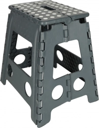 Összecsukható csúszásgátlós fellépő 39,5 cm – Sötétszürke