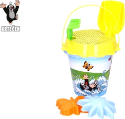 Vakond homokozó készlet 1,5 l kék