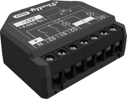 Shelly 2PM Gen3 kétcsatornás vezérlő energiaméréssel, Wi-Fi/Bluetooth