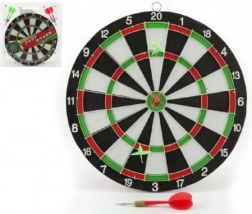 28 cm-es darts tábla nyilakkal