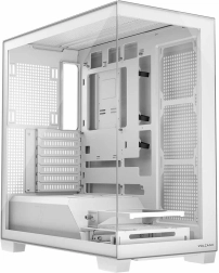 Pc ház volcano stellar midi nf, fehér, ventilátorok nélkül