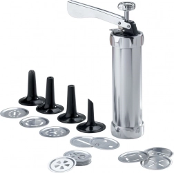 Díszítő kekszprés, 25 darabos készlet Orion