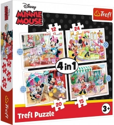 4 az 1-ben puzzle Minnie és barátai