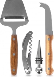 4 darabos bor- és sajtkiegészítő készlet