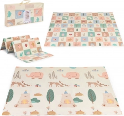 kétoldalas XPE hab játszószőnyeg 200 × 180 cm hordtáskával, iplay