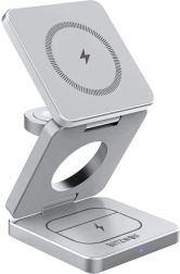 BlitzWolf 3 az 1-ben vezeték nélküli töltő