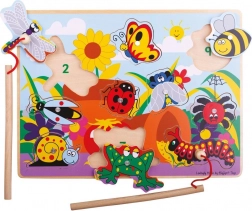 Bigjigs Toys Fa játék rovarfogás