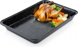 Gránit bevonatú téglalap alakú tepsi 47,5 × 32 × 5,5 cm VILDE