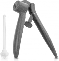 Alumínium fokhagymanyomó tisztítóval, 15,5 cm