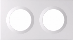 Keret dupla kapcsolóhoz SONOFF Orb EF2G, fehér