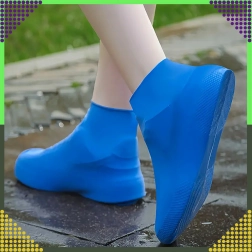 Vízálló szilikon cipővédők eső ellen, csúszásgátlók – S méret