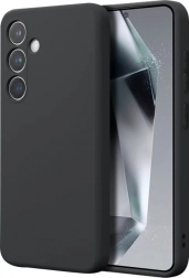 Color Cover szilikontok Samsung Galaxy S24+ készülékhez – fekete