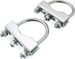 fém U bilincsek 60 mm-es csőhöz bituxx – készlet tartós rögzítéshez utánfutóhoz