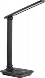 Maclean fekete LED asztali lámpa