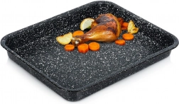 gránit bevonatú, téglalap alakú grande tepsi 4 l, 39,5 × 33,5 × 4,5 cm