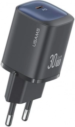 Hálózati USB‑C 30W GaN töltő, fekete