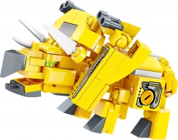 Qman szarvas dinoszaurusz – átalakítható építőkészlet