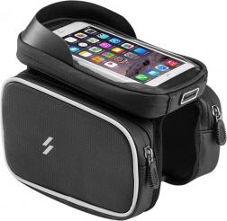 Vízálló MalTrack vázas kerékpártáska telefontartóval