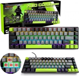 Mechanikus gamer billentyűzet 60% MEDIA-TECH RED CORE MX60