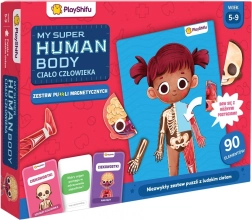 Playshifu My Super Human Body – emberi test, mágneses oktatókészlet