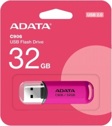 USB flash meghajtó ADATA C906 32GB rózsaszín