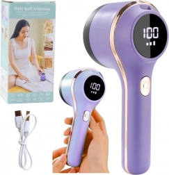 Elektromos szösztelenítő LED kijelzővel, 3 sebesség – lila