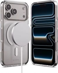 Átlátszó Clear MAG Cover tok iPhone 17 Pro-hoz MagSafe támogatással