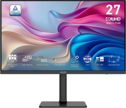 Modern MSI 27 hüvelyk LED UHD síkképernyős 60Hz fekete monitor