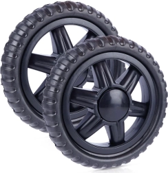 Cserélhető kerekek bevásárlókocsihoz 13 cm – 2 db-os készlet