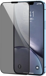 Edzett üveg fekete kerettel iPhone 15-höz