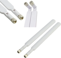 2× mindenirányú beltéri LTE antenna SMA – fehér