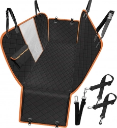 PETSI vízálló autós üléshuzat kutyáknak, hátsó ülésekre, univerzális méret