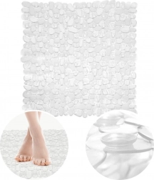 Átlátszó csúszásgátló zuhanyszőnyeg 52 × 52 cm ORION