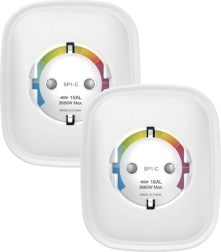 Okos wifi aljzat gosund apple homekittel, dupla csomag 16 a