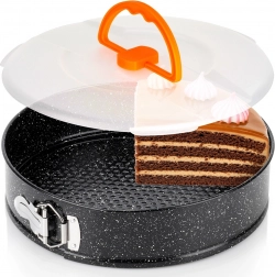 Szétnyitható tortaforma fedéllel, 28 cm