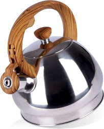 Rozsdamentes acél sípszóval ellátott kanna 1,5 l