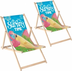 2 db összecsukható fa strand- és kerti nyugágy állítható dőlésszöggel