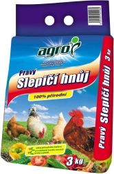 Valódi csirkealom-trágya 3 kg AGRO