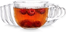 Kávé- és teás pohár 470 ml, 6 darabos szett