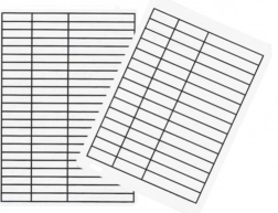 A4-es vonalas alátét kemény műanyagból