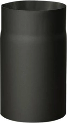 Füstcső 150 mm, 250 mm hossz, fekete