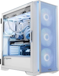 Horizon ARGB Flow Midi számítógépház Fehér
