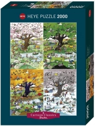 HEYE 2000 darabos puzzle – Négy évszak