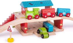 Nagy Átjárós Vasútállomás Játék